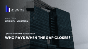 Open-ended real estate funds in Austria: the gap between NAV and market value