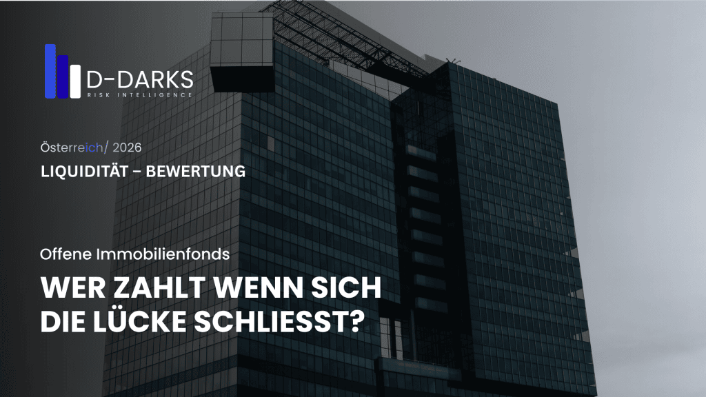 Offene Immobilienfonds in Österreich: die Lücke zwischen NAV und Marktwert