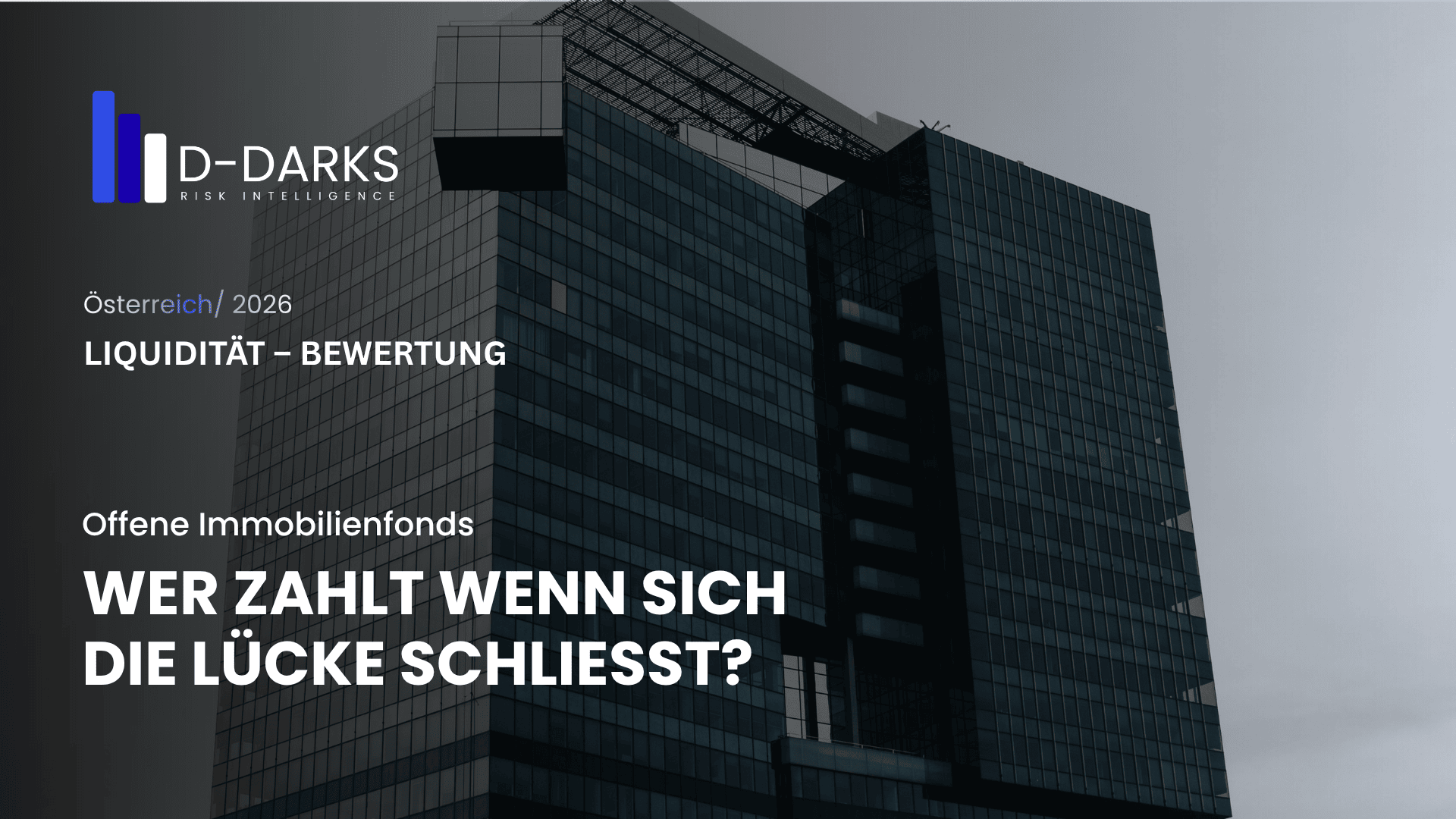 Offene Immobilienfonds in Österreich: die Lücke zwischen NAV und Marktwert